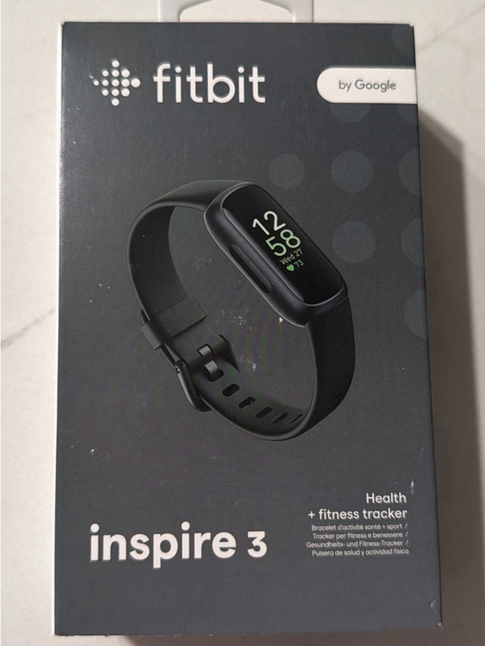 fitbit Inspire 3 Fitness Tracker - Black (NEW)